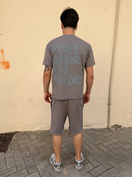 Coordinato con scritta