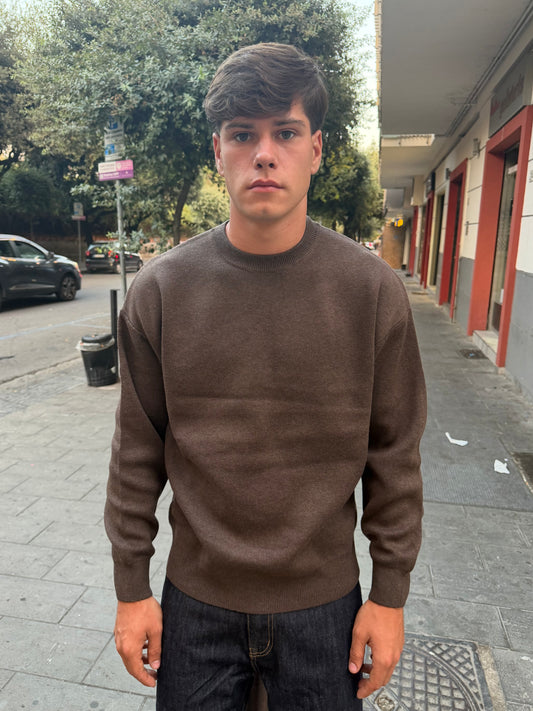 Maglione tessuto premium girocollo