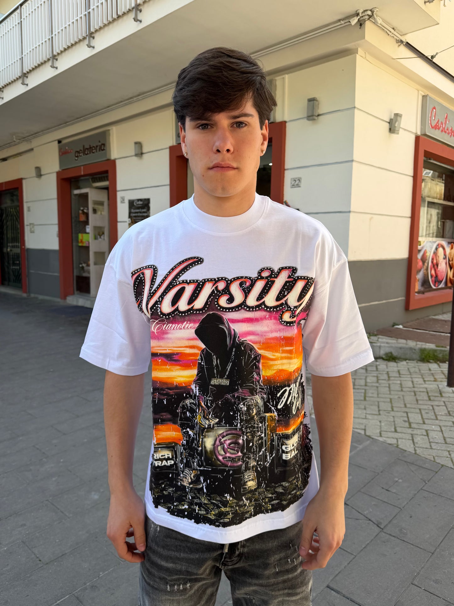 T-shirt Cianotic