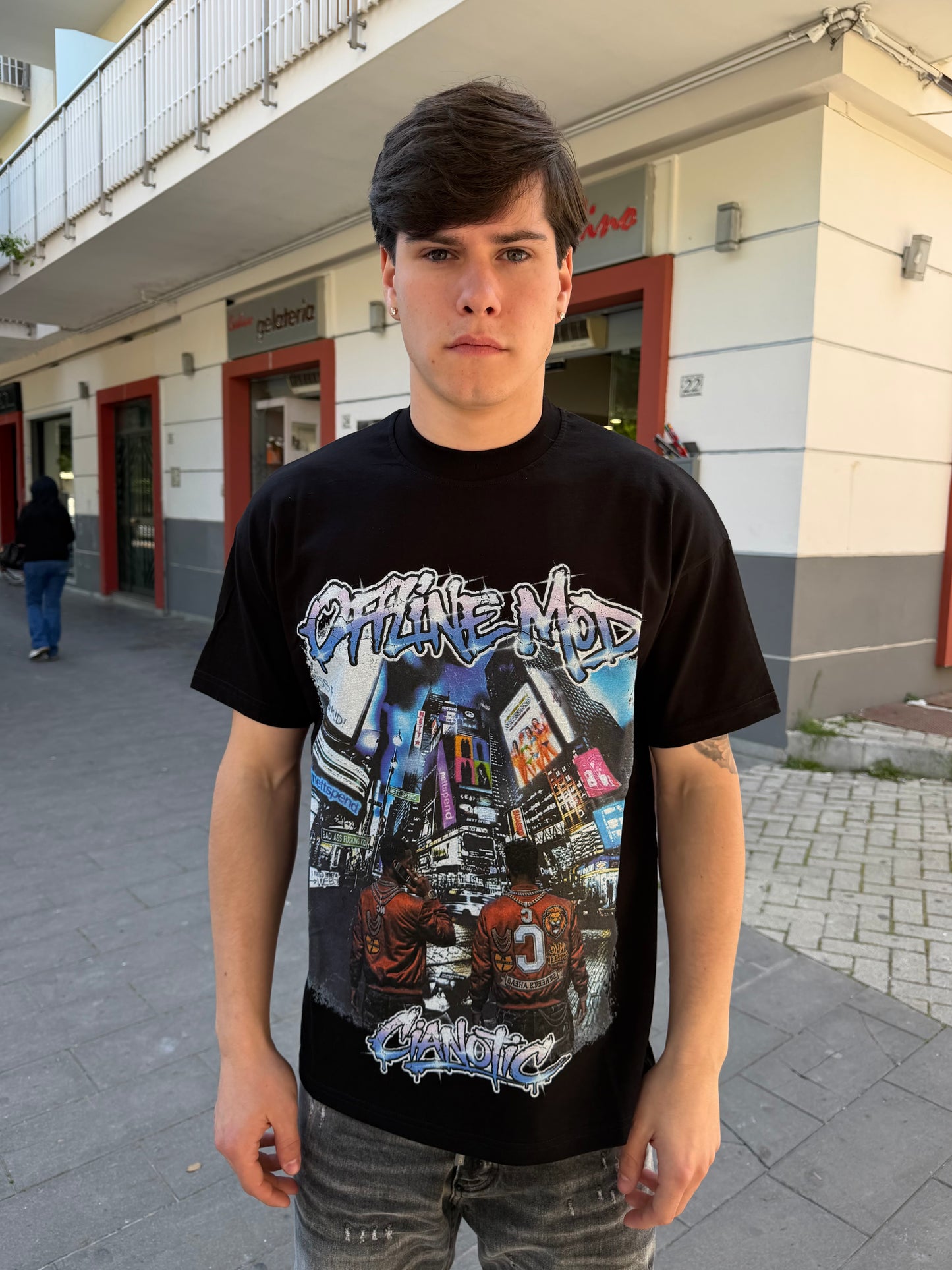 T-shirt Cianotic