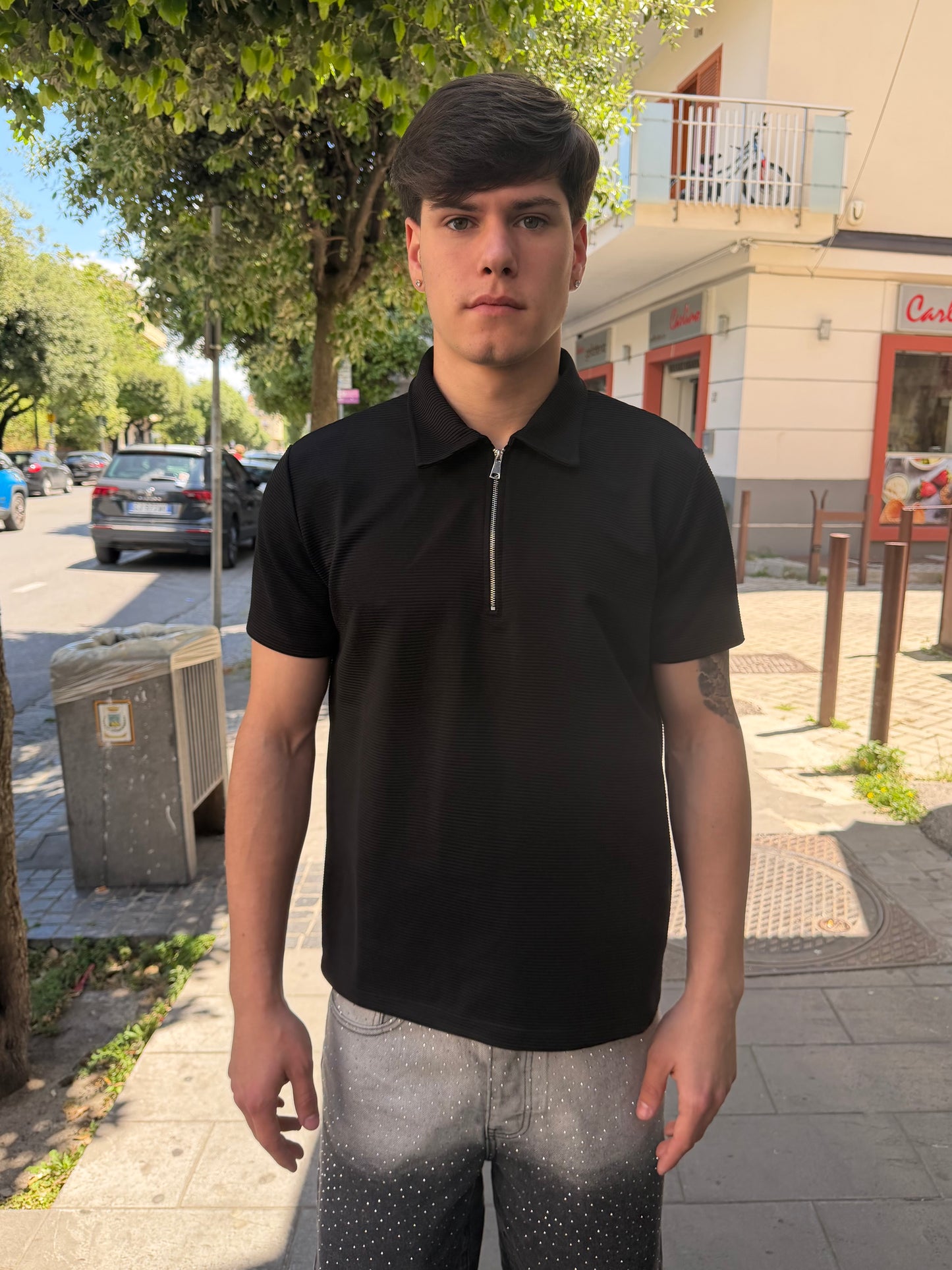 Polo zip