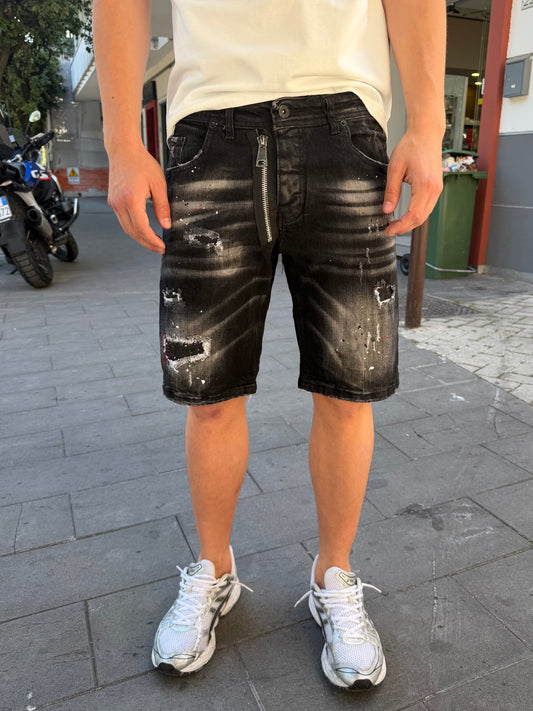 Bermuda con zip CIANOTIC