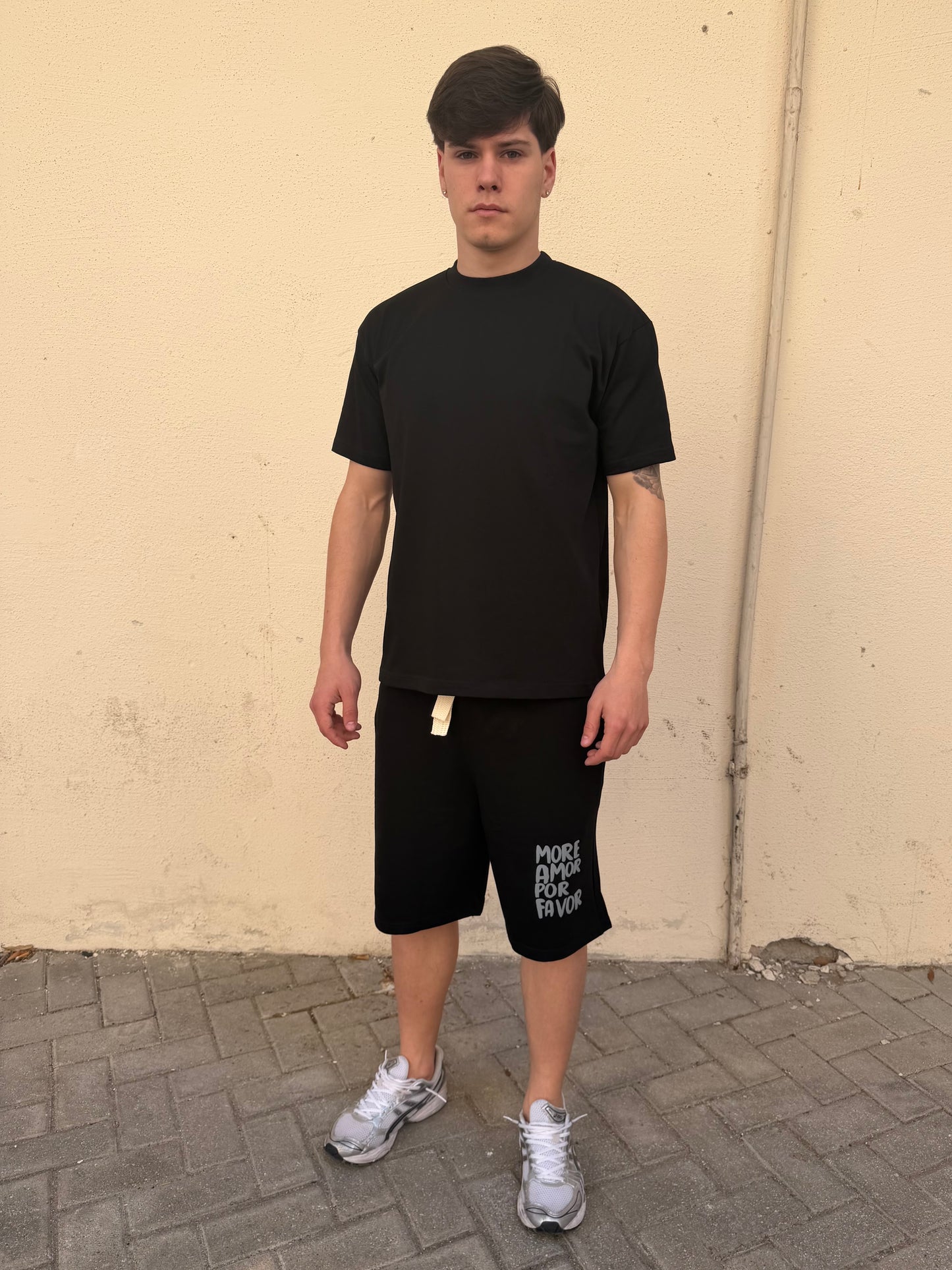 Coordinato con scritta