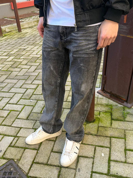 Jeans Baggy gray sfumato
