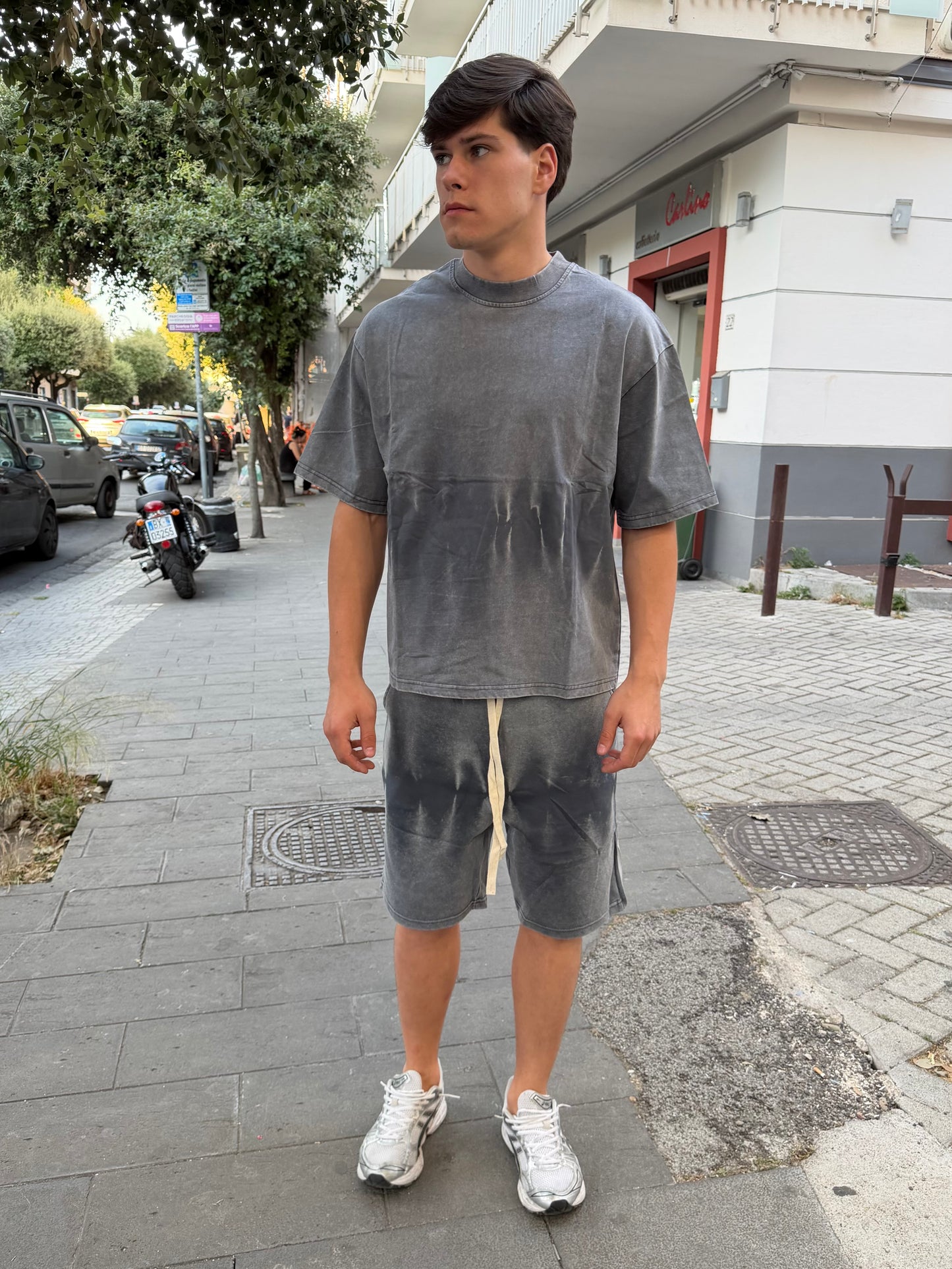 Coordinato tuta sfumato