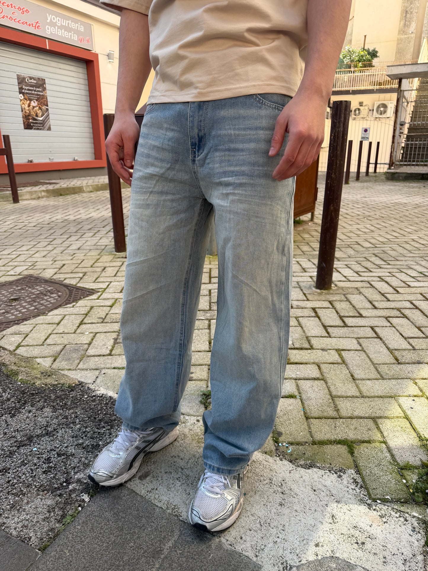 Jeans Balloon Fit Chiaro ⚡️