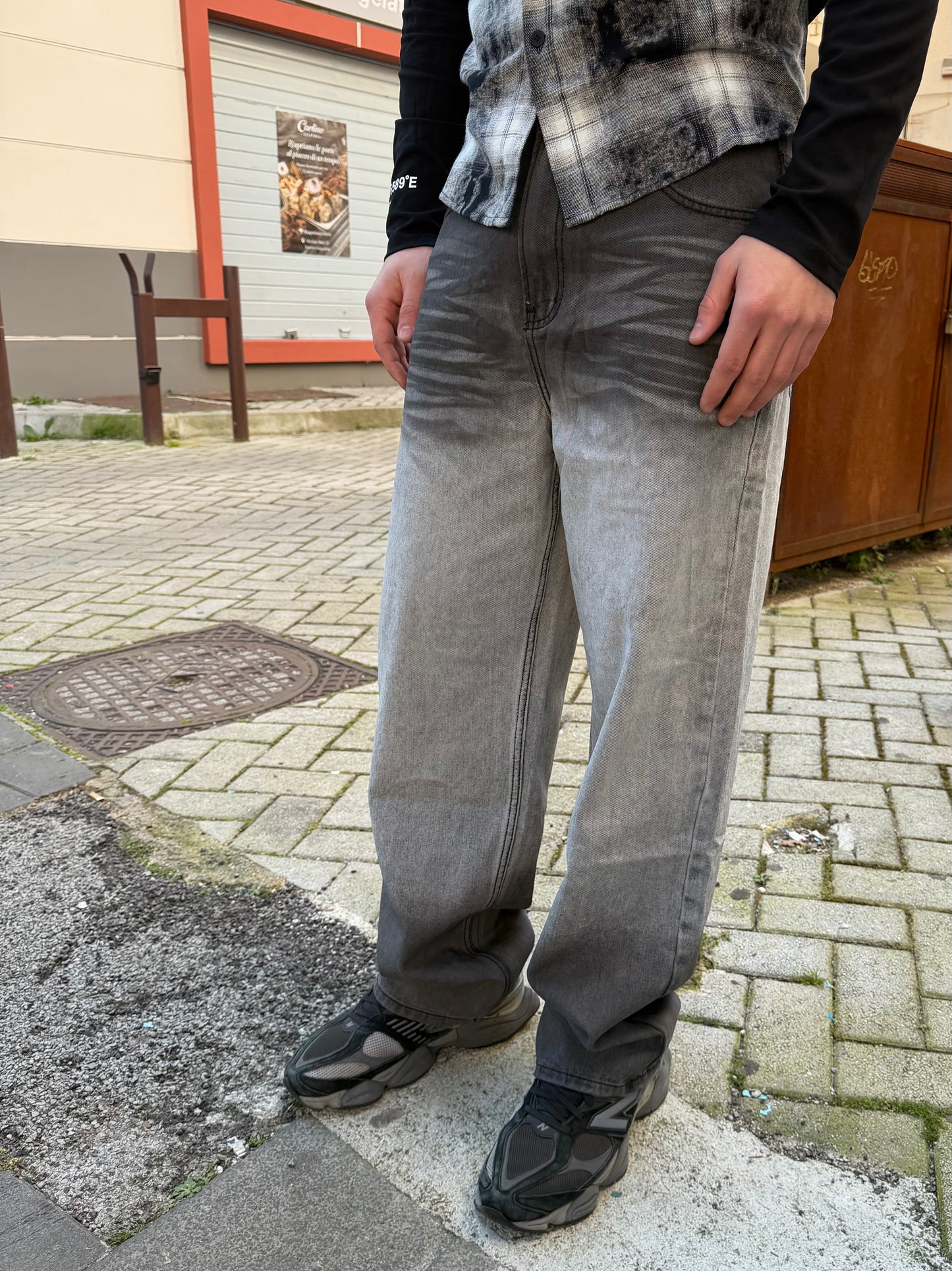 Jeans baggy sfumato Gray ⚡️