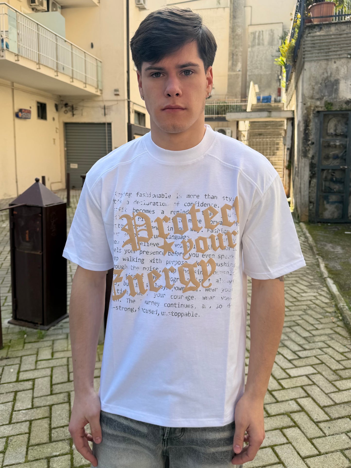 T-Shirt stampata 100% cotone