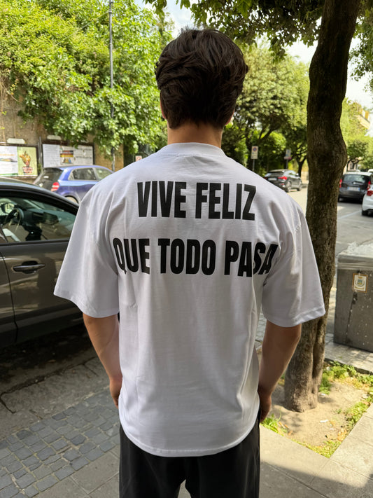 T-shirt con frase