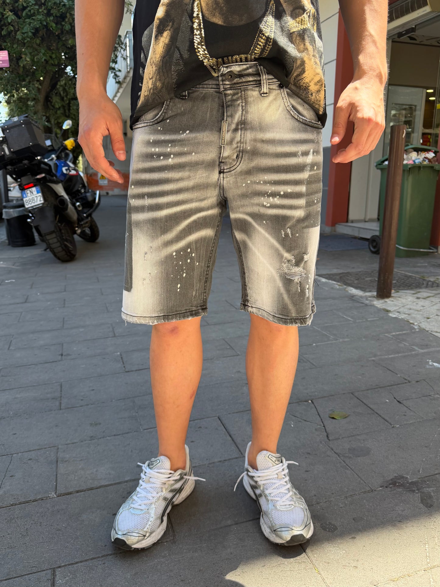 Bermuda CIANOTIC grigio chiaro