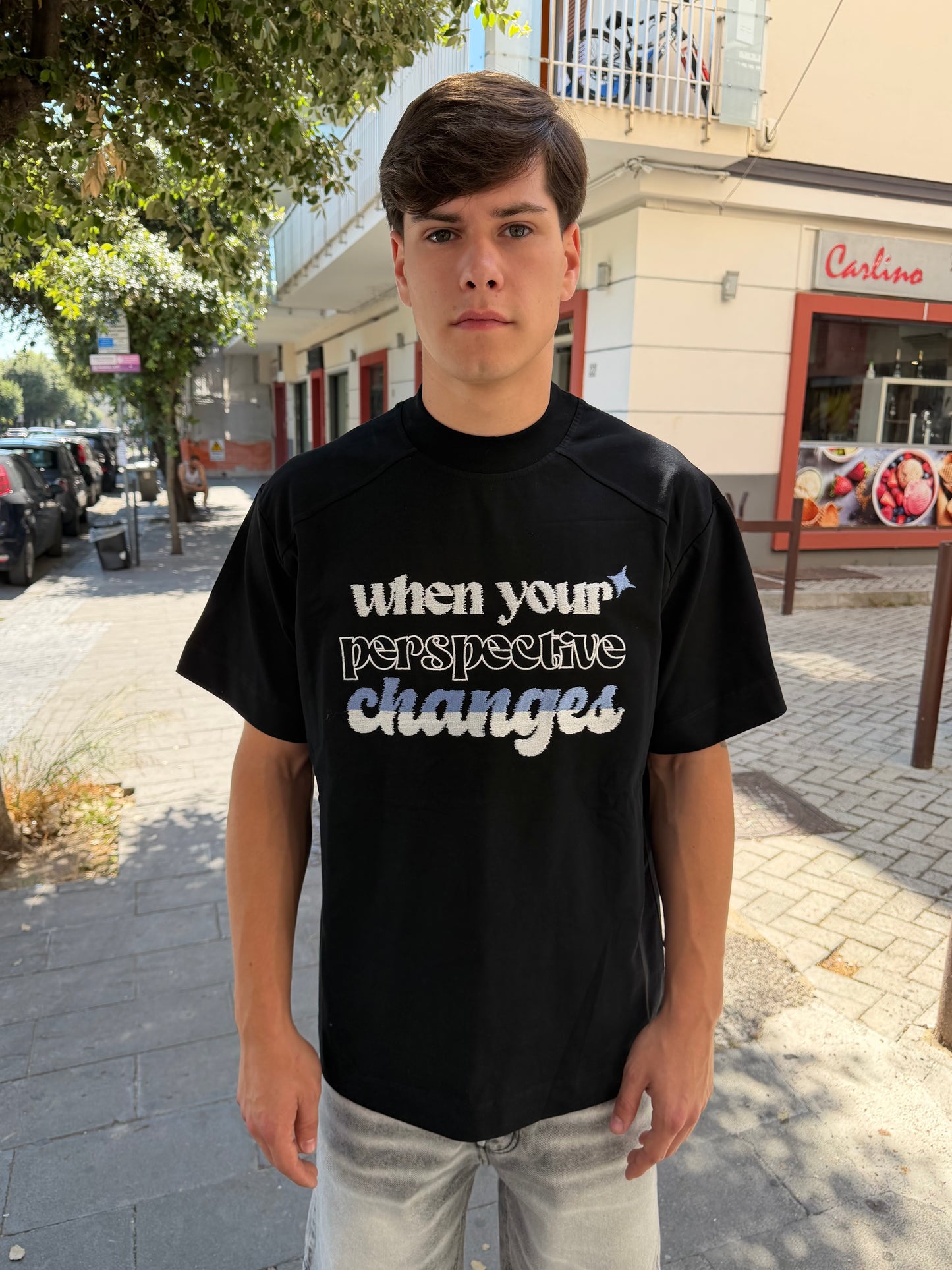 T-shirt tessuto premium