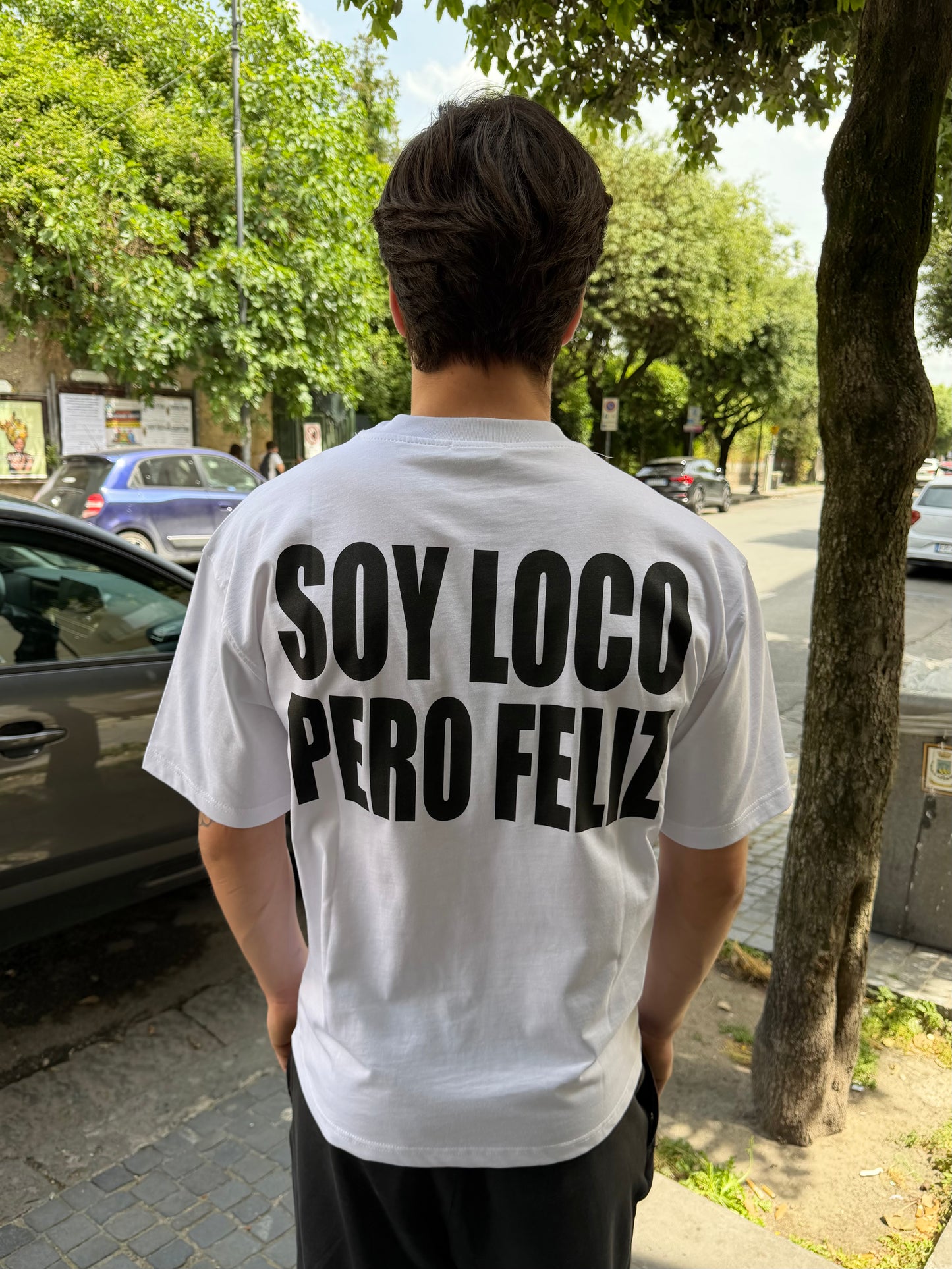 T-shirt con frase