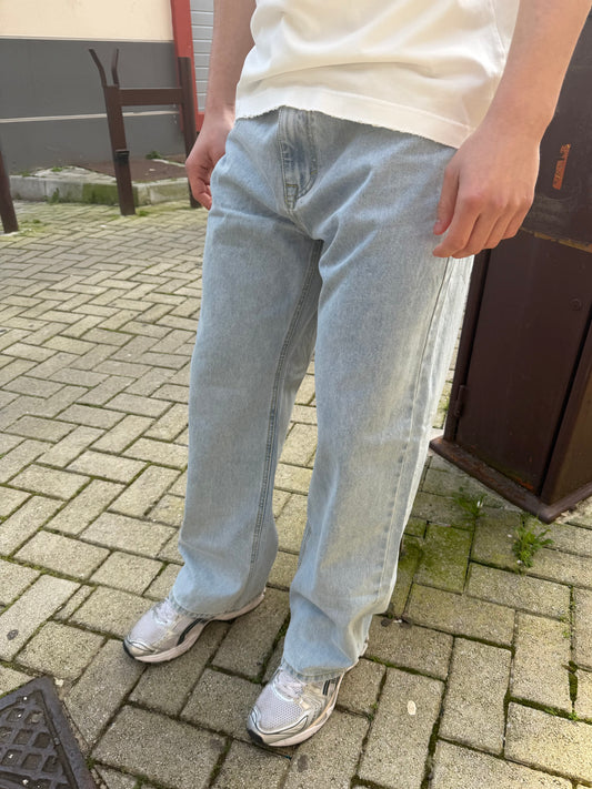 Jeans baggy chiaro