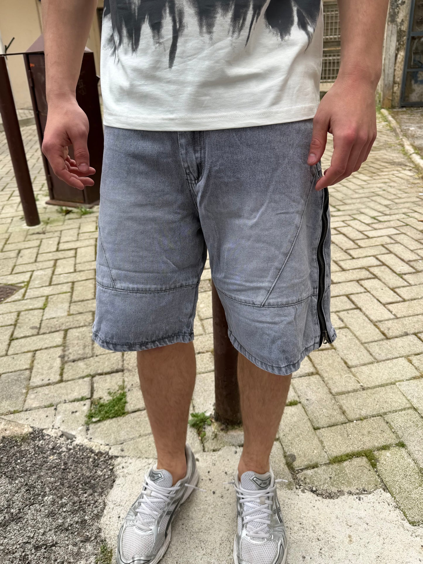 Bermuda con zip