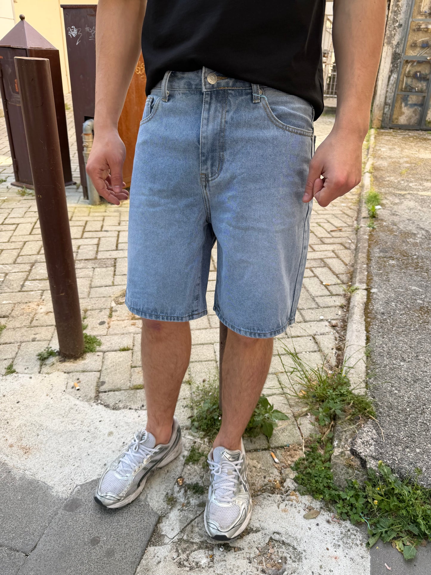 Bermuda basic blu chiaro